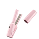 Multifuncional alisador de cabelo deve ter portátil pequena máquina de ondulação tala cutícula proteger danos reduzindo plug usb