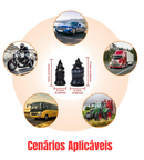 Kit de Remendos em Formato de Parafusos